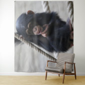 Schimpanse 030 wandteppich (Beispiel)