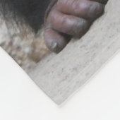 Schimpanse 031 fleecedecke (Ecke)