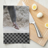 Schimpanse 031 geschirrtuch (Viertel Falte)