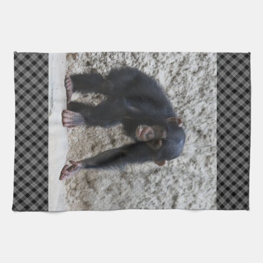 Schimpanse 031 geschirrtuch (Horizontal)