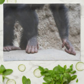 Schimpanse 031 geschirrtuch (Gefaltet)