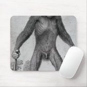 Schimpanse, 1699 mousepad (Mit Mouse)