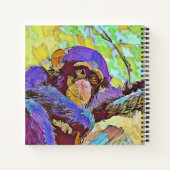 Schimpanse 3 notizblock (Rückseite)