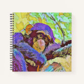 Schimpanse 3 notizblock (Vorderseite)