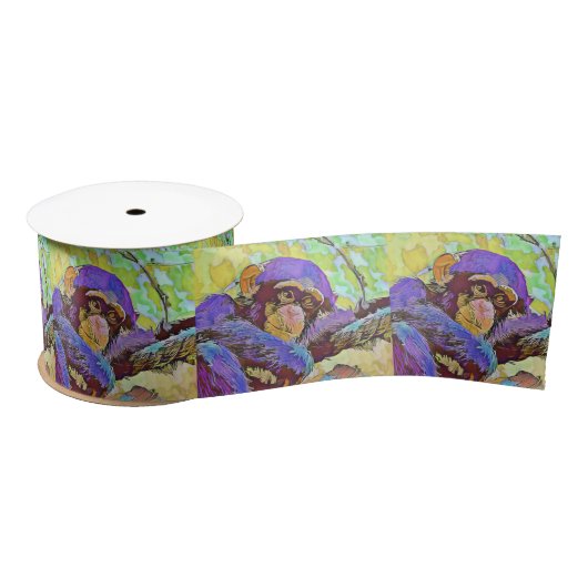 Schimpanse 3 satinband (Spule)