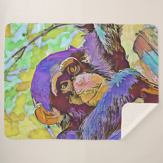 Schimpanse 3 sherpadecke (Vorderseite (Horizontal))