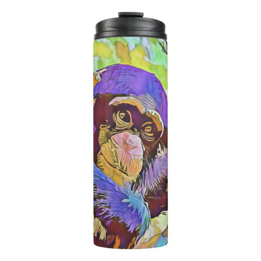 Schimpanse 3 thermosbecher (Vorderseite)