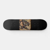 SCHIMPANSE-AFFE BANJO SKATEBOARD (Horizontal)