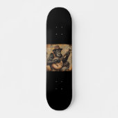 SCHIMPANSE-AFFE BANJO SKATEBOARD (Vorne)
