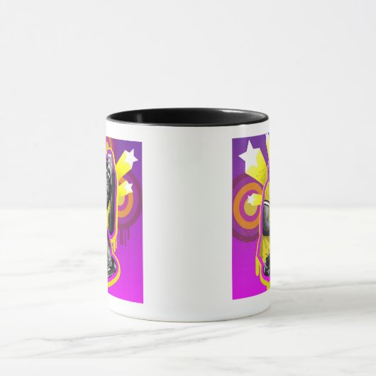 Schimpanse DJ Tasse (Zentrum)