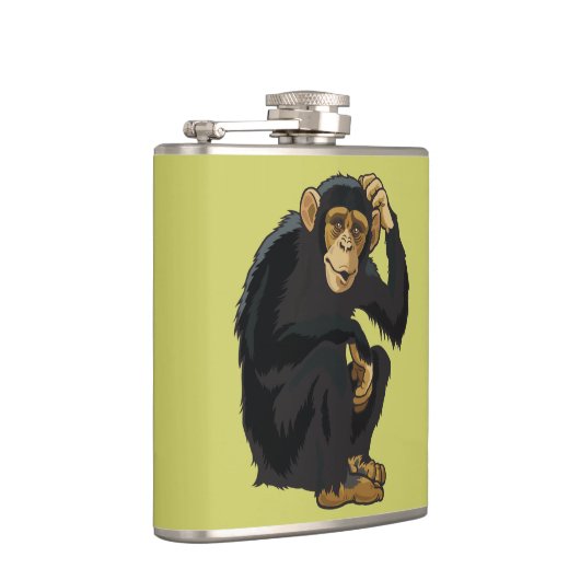 Schimpanse Flachmann (Rechts)