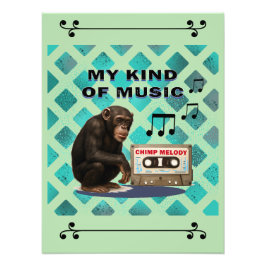 Schimpanse Fotodruck