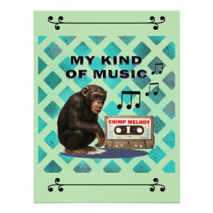 Schimpanse Fotodruck