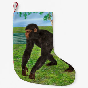 Schimpanse Kleiner Weihnachtsstrumpf