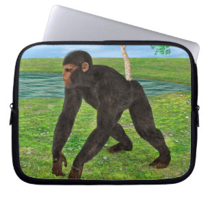 Schimpanse Laptopschutzhülle