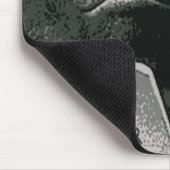 Schimpanse-Lesung Mousepad (Ecke)