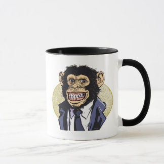 Schimpanse mit Anzug durch Mudge Studios Tasse