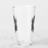 Schimpanse-Motorrad-Reiter Glas (Rechts)