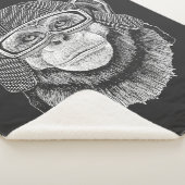 Schimpanse-Motorrad-Reiter Sherpadecke (3/4)