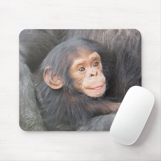 Schimpanse Mousepad (Mit Mouse)