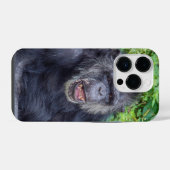 Schimpanse Nah iPhone Hülle (Rückseite (Horizontal))