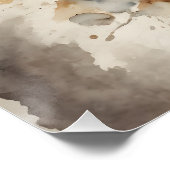 Schimpanse no 1 Glossy Poster (Ecke)