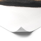 Schimpanse (Pantroglodytes) Poster (Ecke)