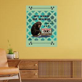 Schimpanse Poster