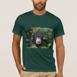 Schimpanse & Rainforest Art T - Shirt