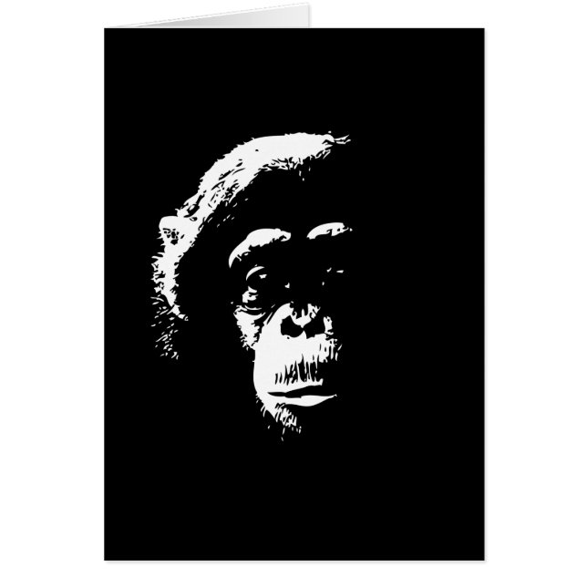 Schimpanse-Schatten (Vorne)