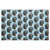 Schimpanse Stoff (Fat Quarter (45,7 x 55,9 cm))