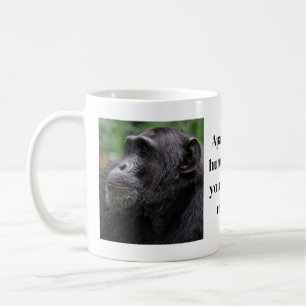 Schimpanse-Themen-Kaffeetasse Kaffeetasse