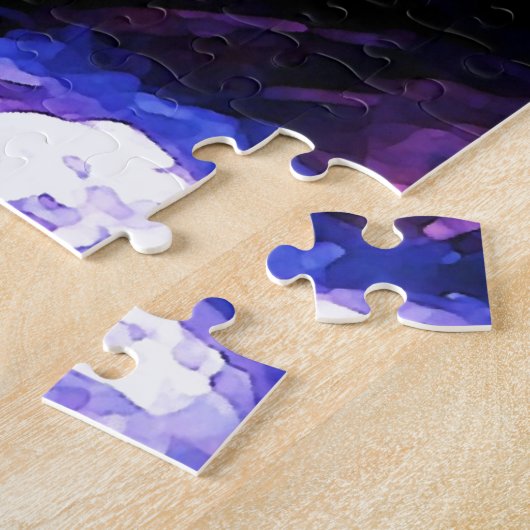 Schimpanse - Tier Art i̇ llustration Painting Puzzle (Seite)
