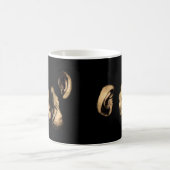 Schimpansen küssen kaffeetasse (Mittel)