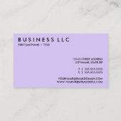 Schimpansen küssen visitenkarte (Rückseite)