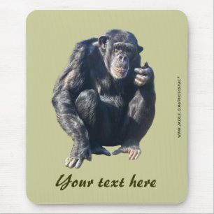 Schimpansen-Mauspad Mousepad