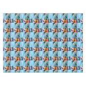 Schimpansen Surffotografie Collage, Tischtuch Tischdecke (Vorderseite (Horizontal))