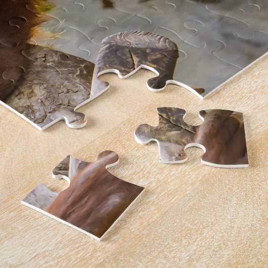 Schimpansenaffe Jigsaw Puzzle (Seite)