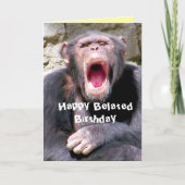 Schimpanzee_ Karte (Vorderseite)