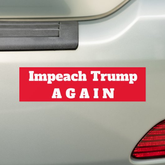 Schimpf Trump noch einmal ein. Autoaufkleber (Auf Auto)