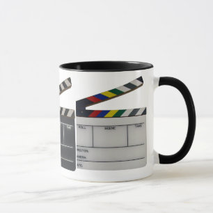 Schindelfilm-Filmemacherschiefer Tasse