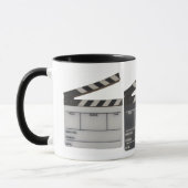 Schindelfilm-Filmemacherschiefer Tasse (Links)