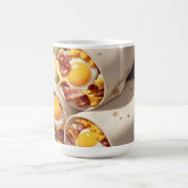 Schinken-Ei-Käse-Frühstückswrap Kaffeetasse (Mittel)