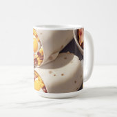Schinken-Ei-Käse-Frühstückswrap Kaffeetasse (VorderseiteRechts)