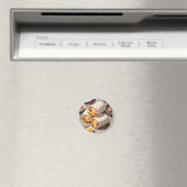 Schinken-Ei-Käse-Frühstückswrap Magnet (In Situ (Geschirrspüler))