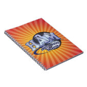 SCHINKEN-LOGO-BLAUER AMATEURFunker Notizblock (Rechte Seite)