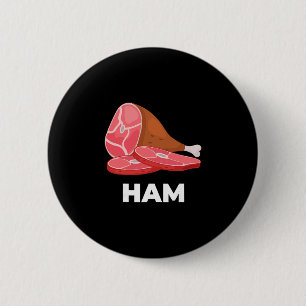 Schinken passende Gerichte Essen Kostüme Weihnacht Button