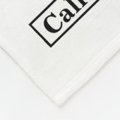 Schinken-Radio behalten ruhige QSL Fleecedecke (Ecke)