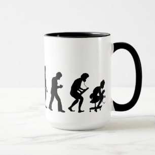 Schinken-Radiobetreiber-Evolutions-Tasse Tasse