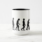 Schinken-Radiobetreiber-Evolutions-Tasse Tasse (Zentrum)